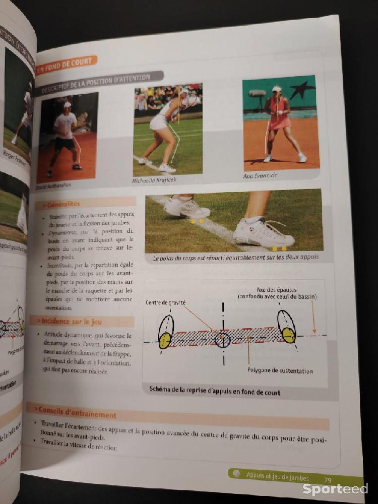 Librairie du sportif - Livre Le Tennis Comment ? Franck Borrel  - photo 4