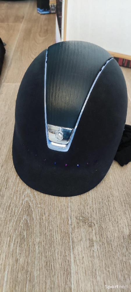 Equitation - Bombe Samshield marine T57  - photo 5