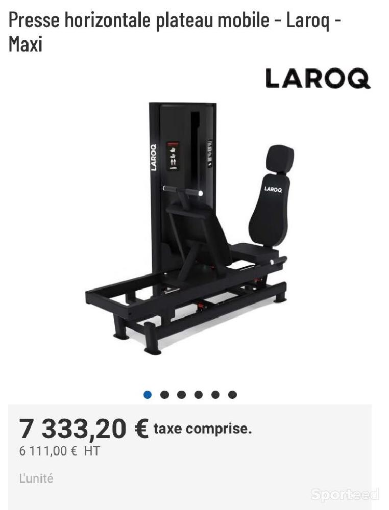 Musculation - Presse horizontale Laroq  - photo 2