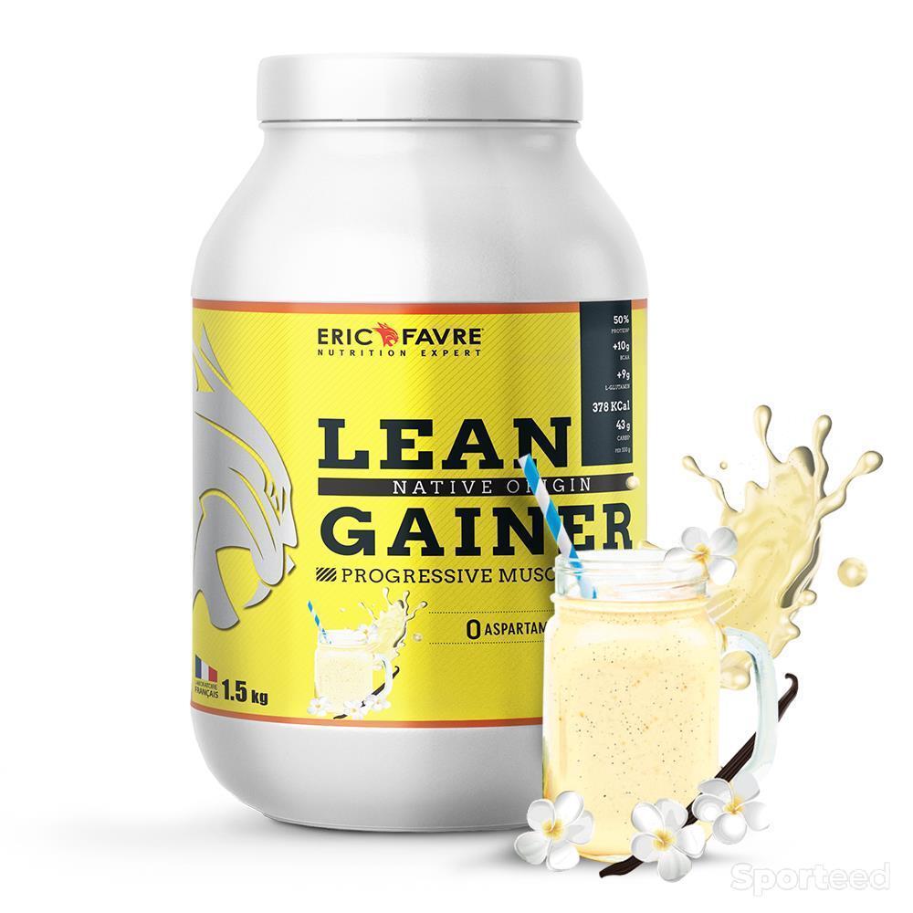 Musculation - pot de Lean Gainer Vanille Eric Favre - photo 1