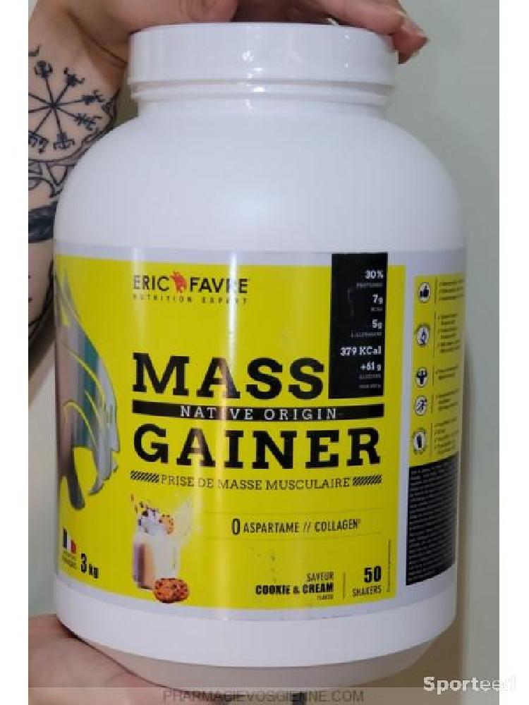 Musculation - Pot de Masse Gainer Cookie cream Eric Favre - photo 1