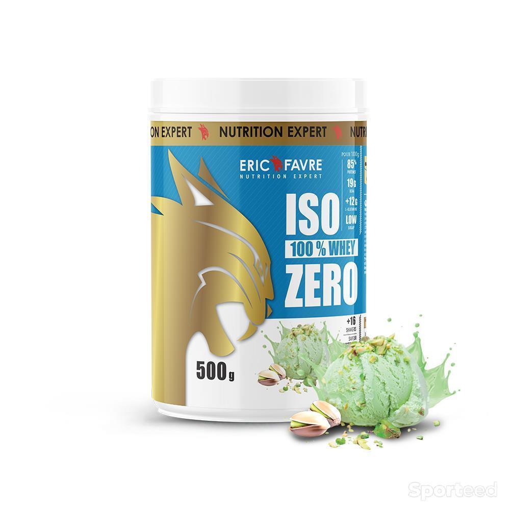 Musculation - Pot de whey Iso Zero Pistache Eric Favre - photo 1