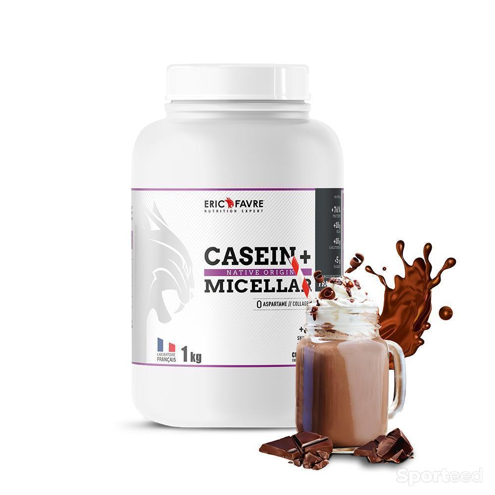 Musculation - Pot de caséine chocolat Eric Favre - photo 1