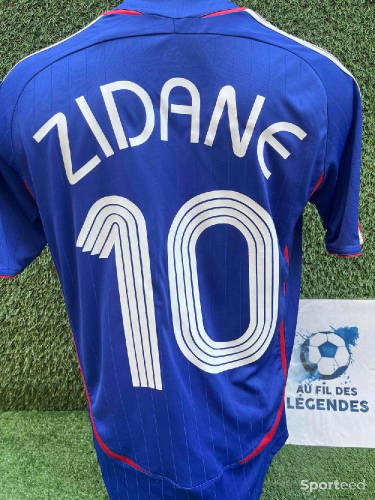 Football - Maillot Zidane équipe de France  - photo 1