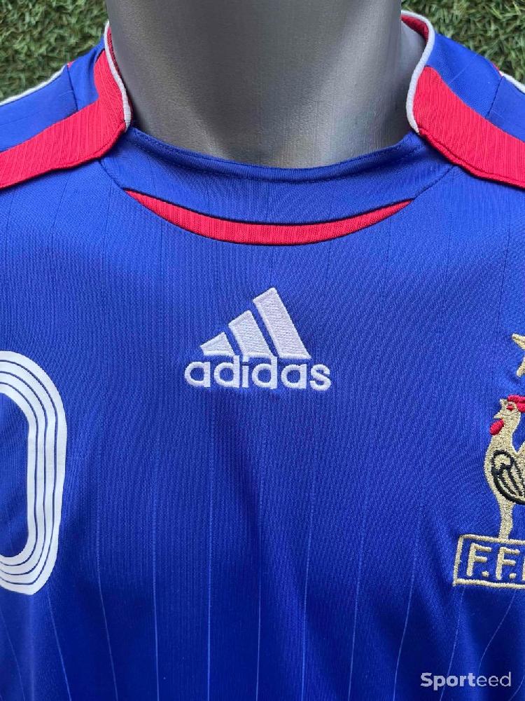 Football - Maillot Zidane équipe de France  - photo 4