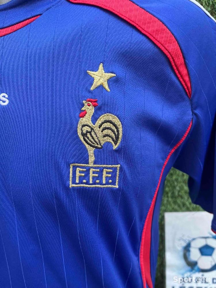 Football - Maillot Zidane équipe de France  - photo 5