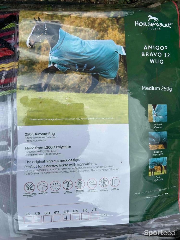 Equitation - Couverture AMIGO 6,6 250g - photo 2