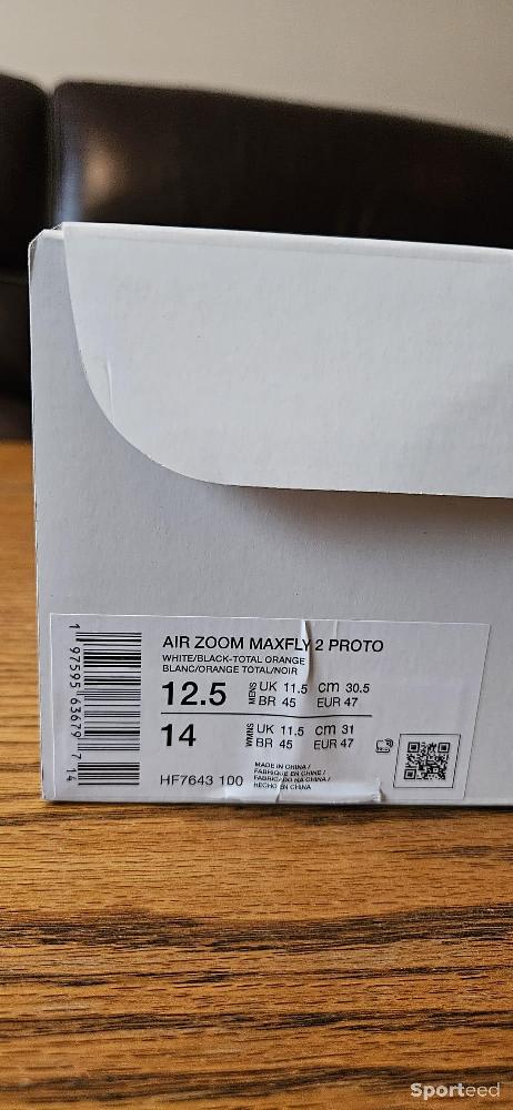Athlétisme - Nike Air zoom max fly 2 proto - photo 4