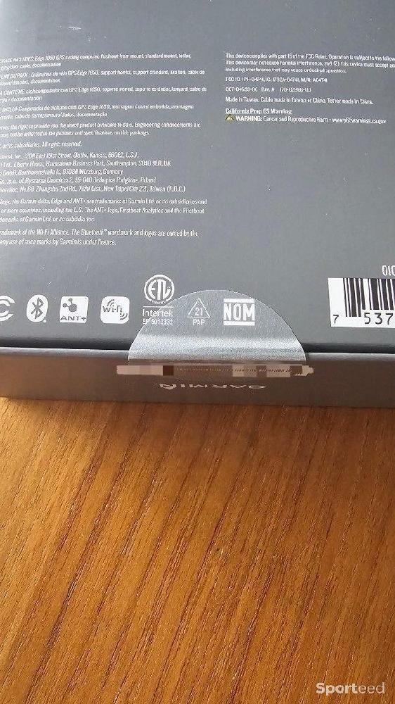 Accessoires électroniques - Garmin Edge 1050 scellé  - photo 1