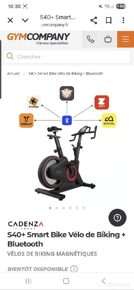 Vélo route - Vélo d’appartement - photo 2