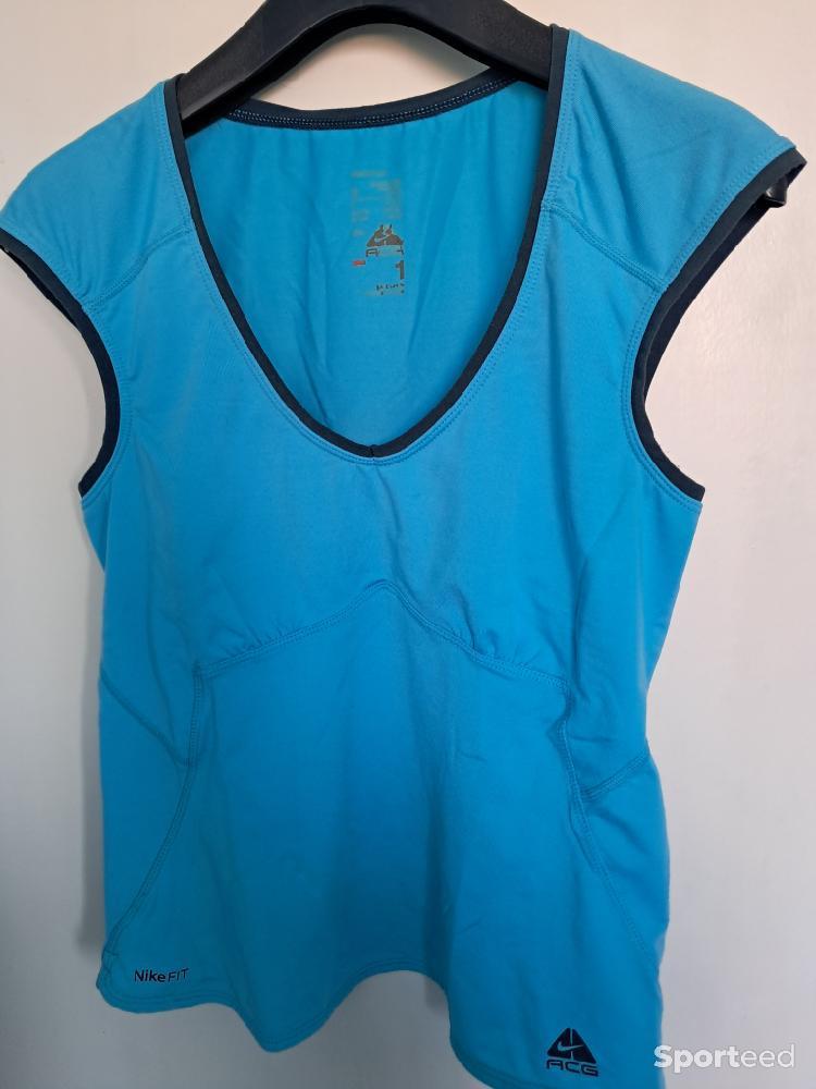 Tennis - Tee shirt bleu tennis Nike taille 1 - photo 1