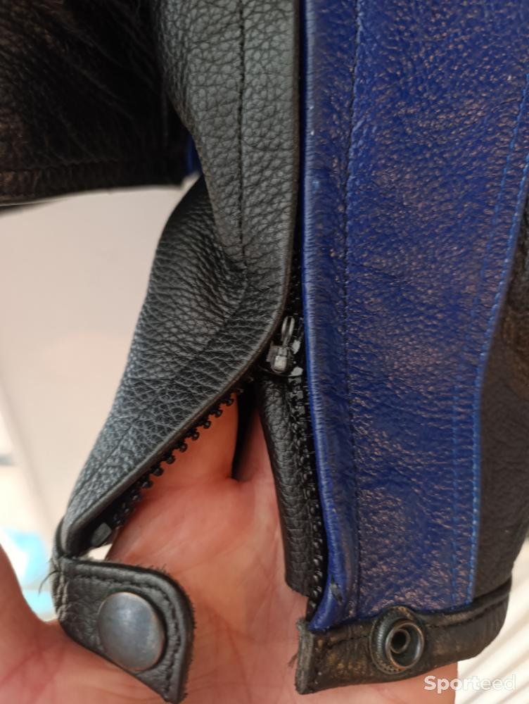 Moto route - Blouson moto cuir - photo 4