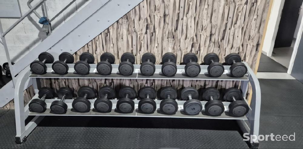 Musculation - Haltère avec rack - Technogym  - photo 2