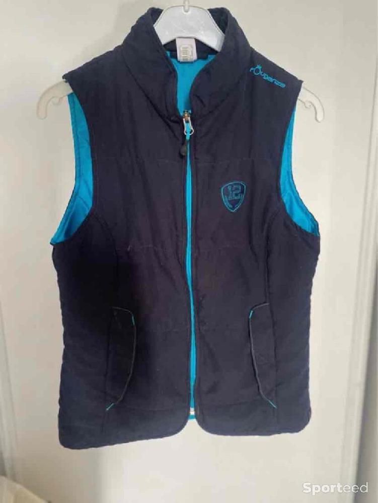 Equitation - Doudoune sans manches d’équitation bleu marine taille S  - photo 1