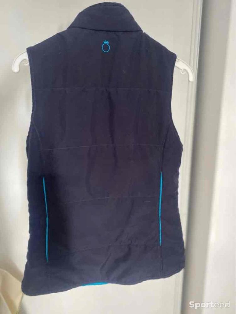 Equitation - Doudoune sans manches d’équitation bleu marine taille S  - photo 2