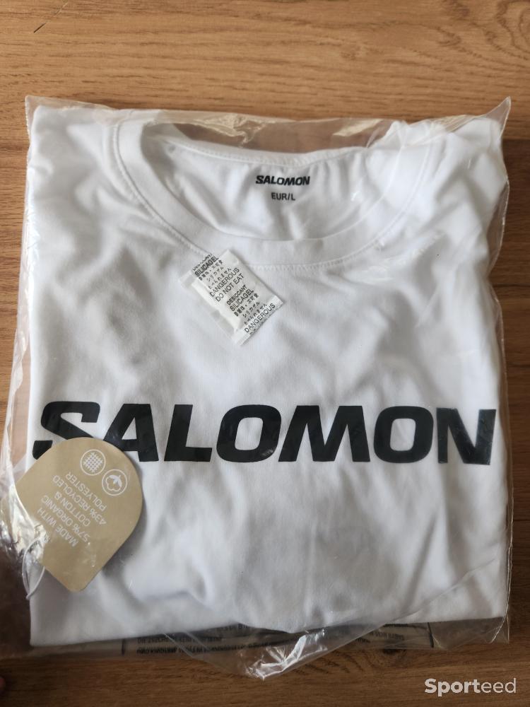 Course à pied trail - Tee Shirt Salomon L - photo 3