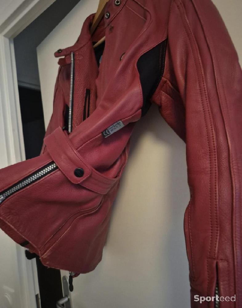 Moto route - Manteau moto cuir femme T.40/42 - photo 1