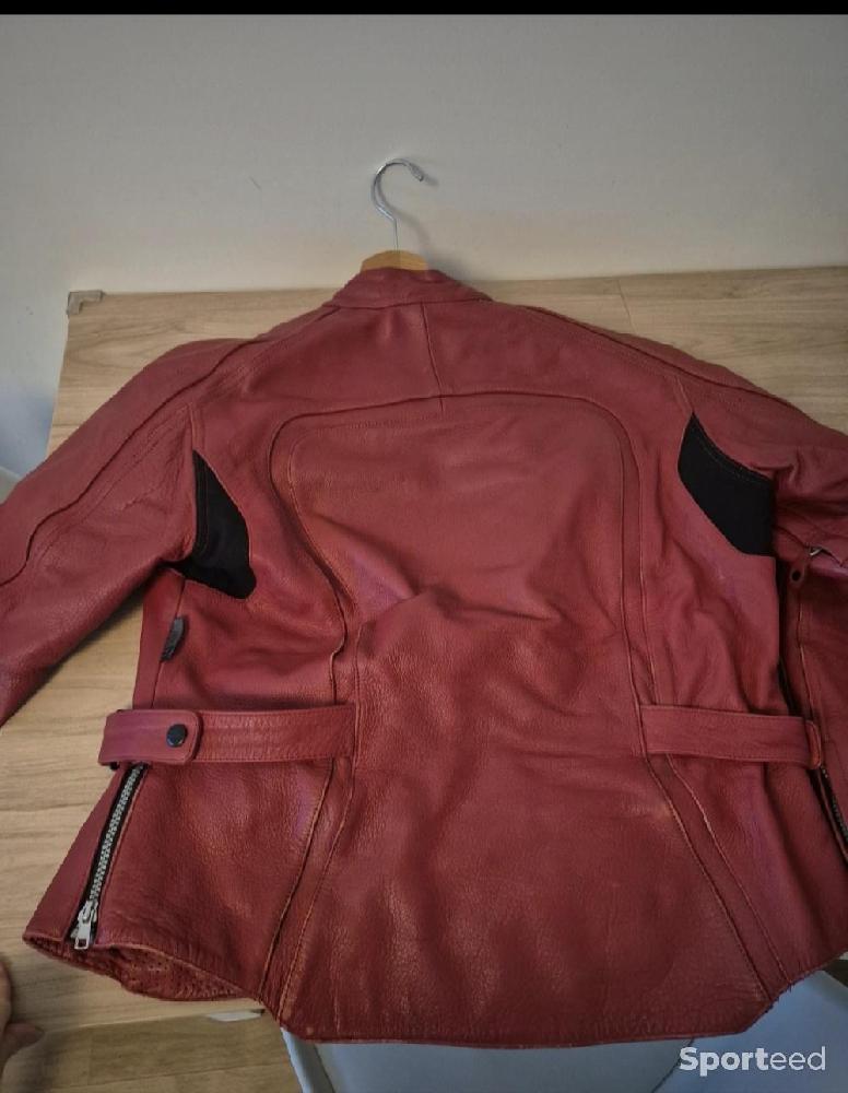 Moto route - Manteau moto cuir femme T.40/42 - photo 5