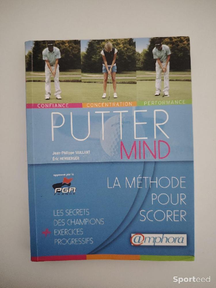 Librairie du sportif - Livre GOLF Putter Mind - La méthode pour Scorer - Jean-Philippe Vaillant, Eric Hemberger - Amphora - photo 1