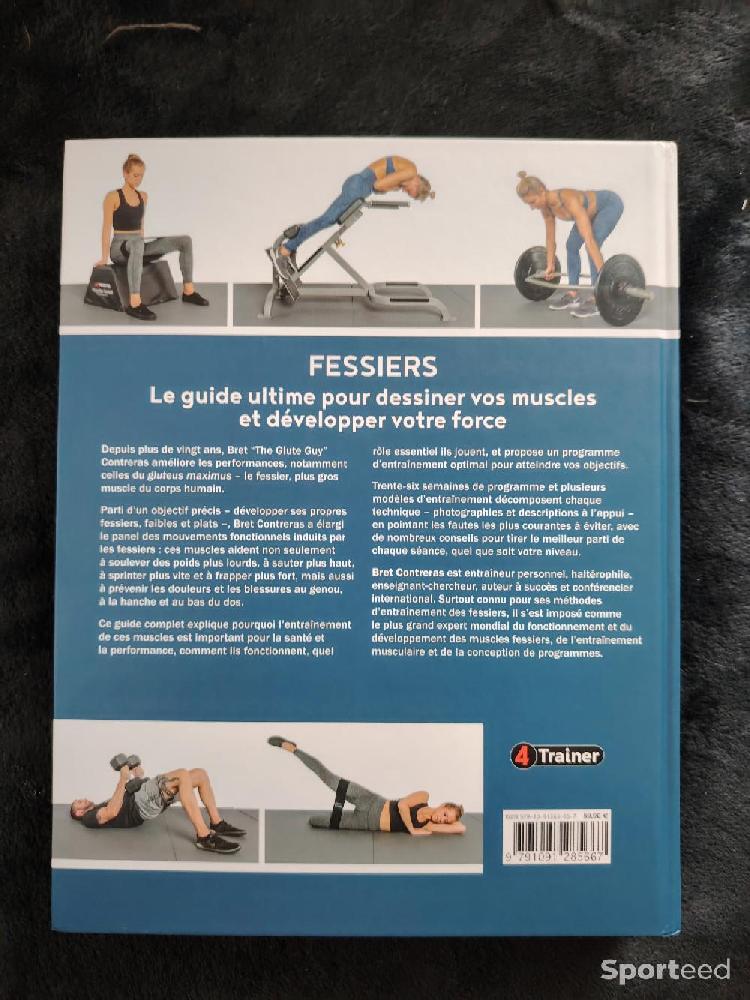 Librairie du sportif - Livre Musculation Fessiers - Le guide ultime pour dessiner vos muscles et développer votre force - Bret Contreras - 4Trainer  - photo 2