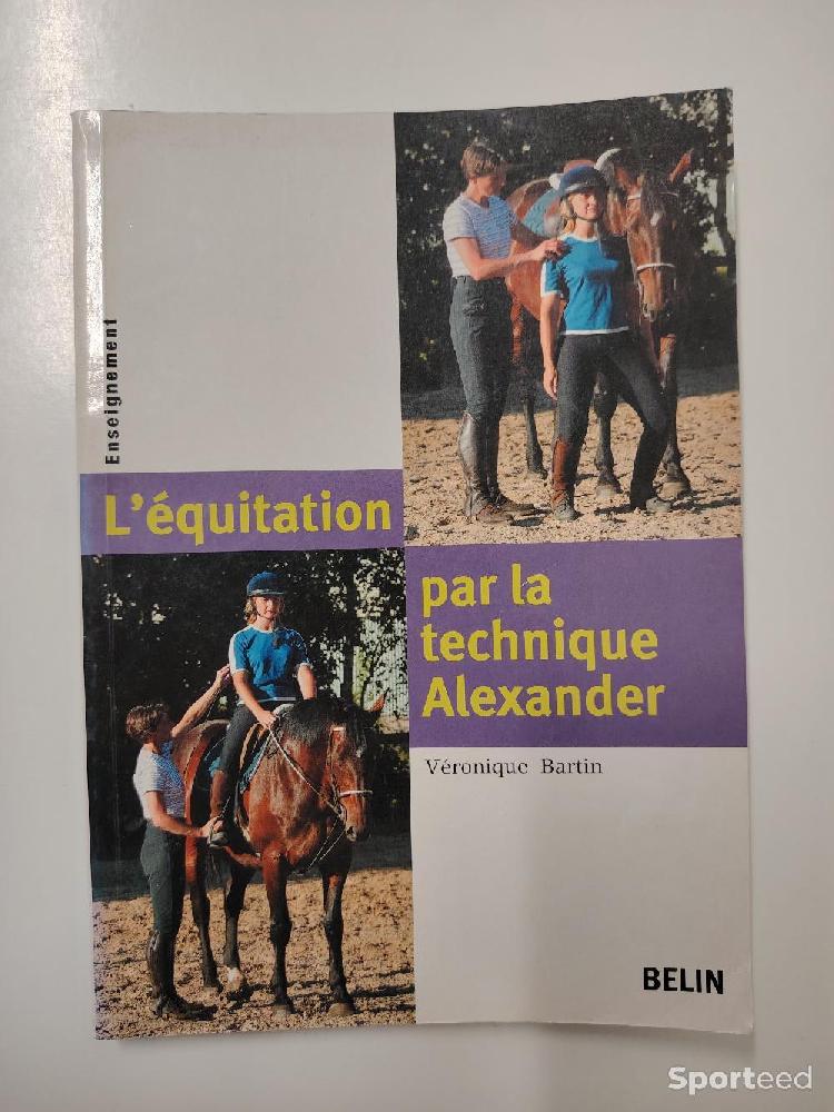 Librairie du sportif - L'équitation par la technique Alexander - Véronique Bartin - photo 1