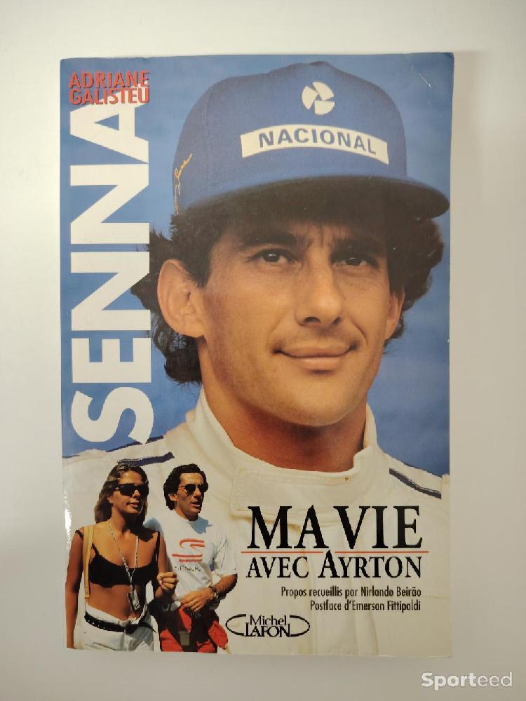 Librairie du sportif - Ma vie avec Ayrton Senna - Adriane Galisteu - photo 1