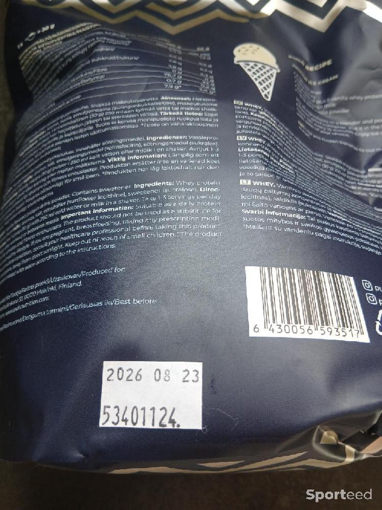 Musculation - Whey 1kg vanille Puls - photo 2