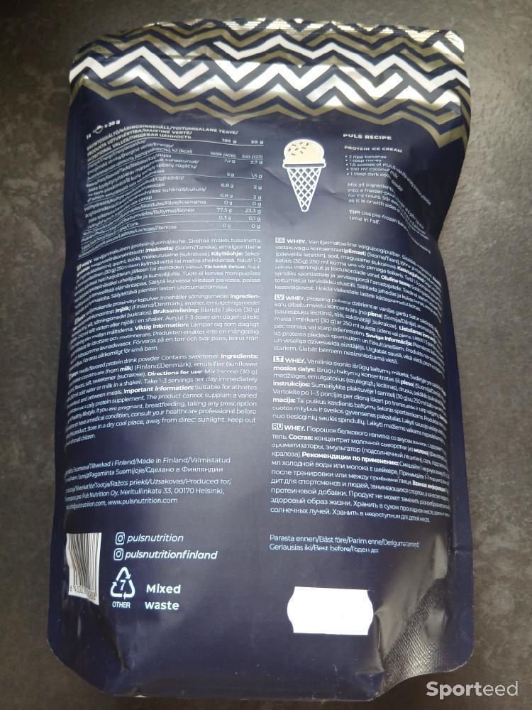 Musculation - Whey 550g vanille Puls - photo 2