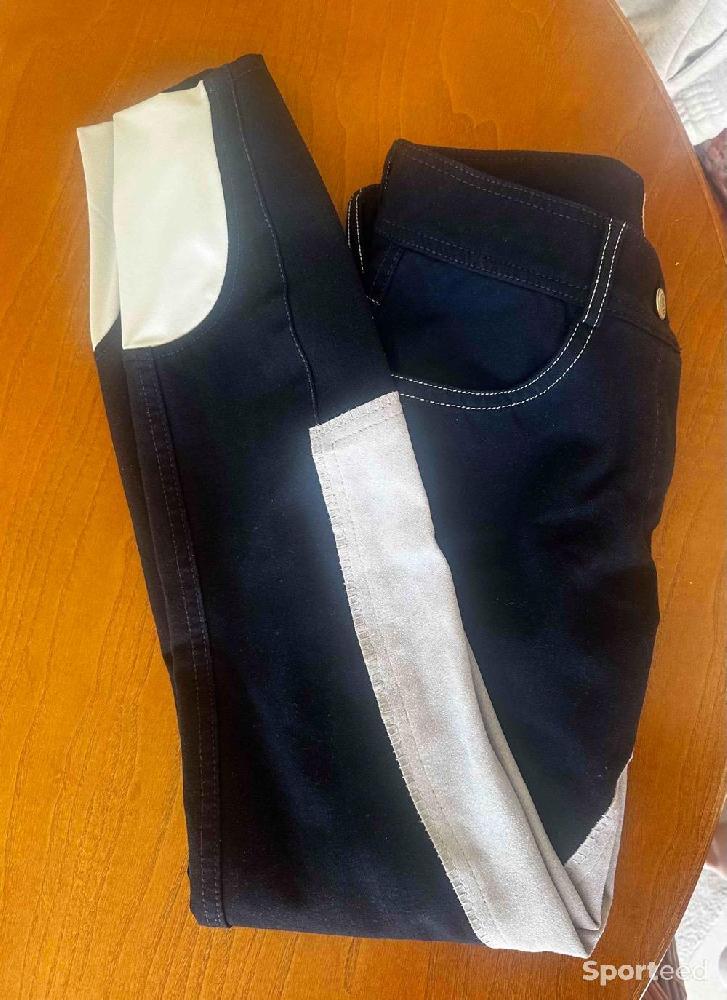 Equitation - Pantalon d’équitation bleu marine  - photo 3