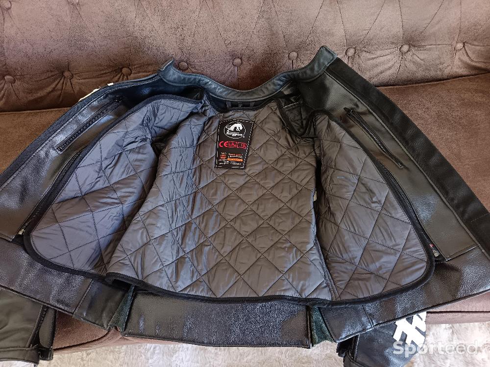 Moto route - Blouson Cuir Moto Furygan - photo 5
