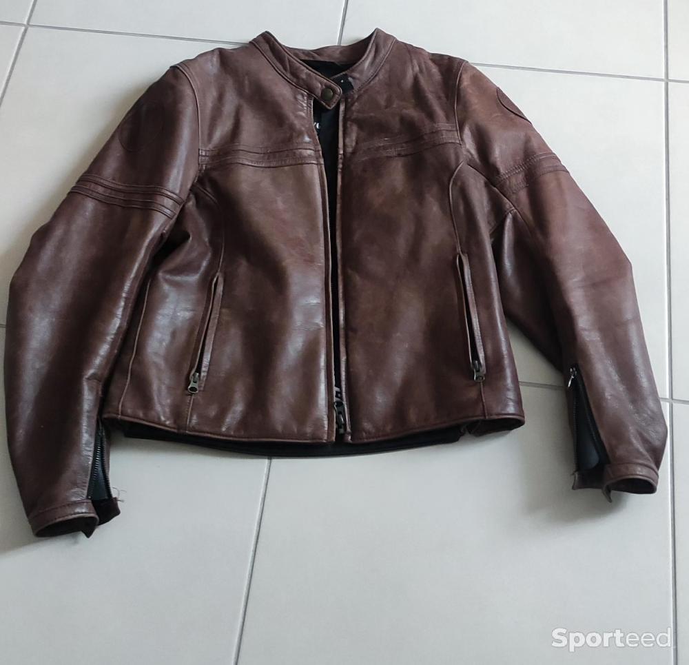 Moto route - Blouson cuir Moto  - photo 1