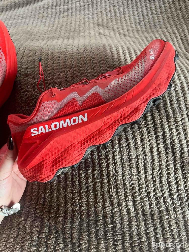Course à pied trail - Chaussures de trail Salomon S-LAB Ultra Glide - photo 2