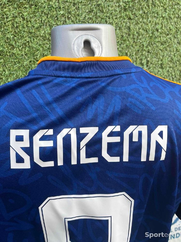 Football - Maillot Benzema Real Madrid  - photo 4