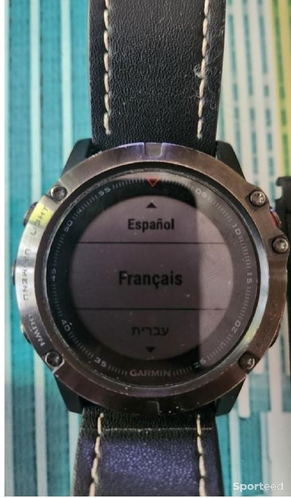 Athlétisme - Garmin Fenix 5x saphire crystal 51mm  - photo 1