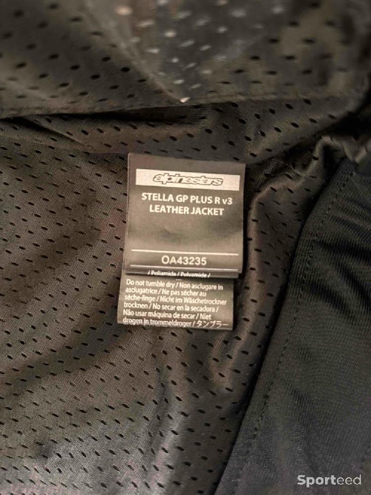 Moto route - Veste de moto cuir Stella GP Plus R V3 – quasi neuve - photo 3