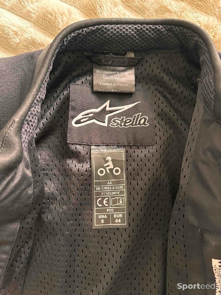 Moto route - Veste de moto cuir Stella GP Plus R V3 – quasi neuve - photo 4