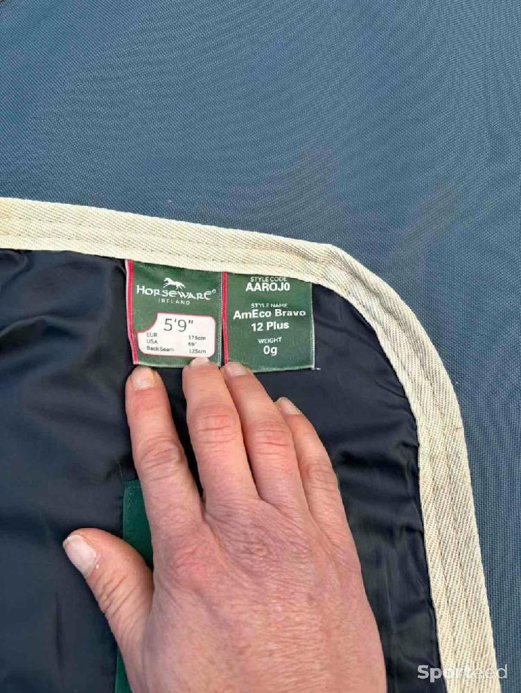 Equitation - Amigo Couverture Turnout Eco Bravo 12 Plus 0g /taille 125cm - photo 3