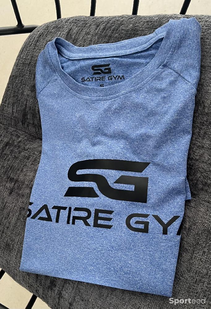 Fitness / Cardio training - Tee shirt fitness homme Satire Gym - photo 3
