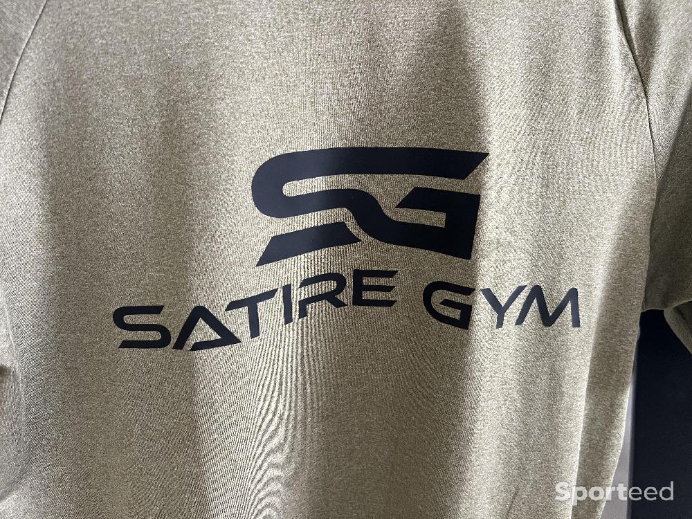 Fitness / Cardio training - tee shirt Satire Gym Fitness homme - photo 3