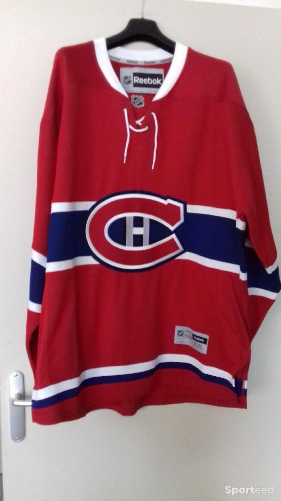 Hockey sur glace - Maillot de hockey sur glace du club 'Les Canadiens de Montréal' de la marque REEBOK SR Replica - photo 1