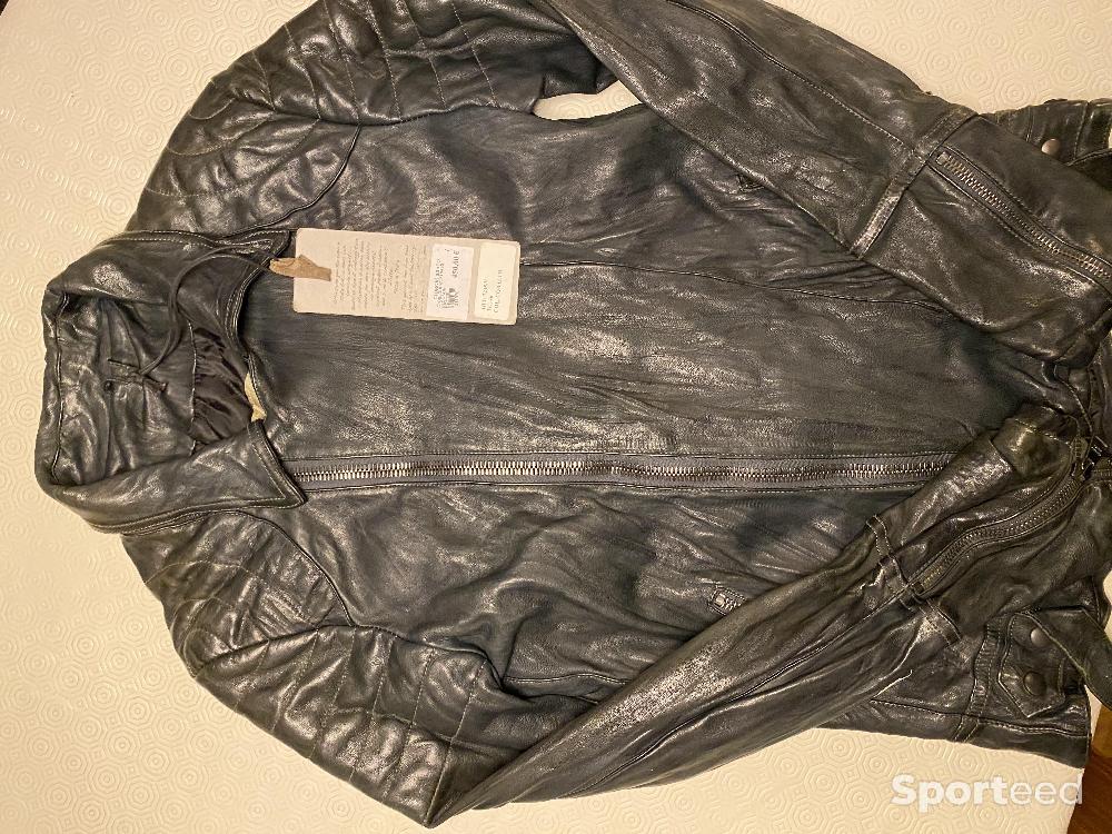 Moto route - Blouson en cuir moto homme - photo 1