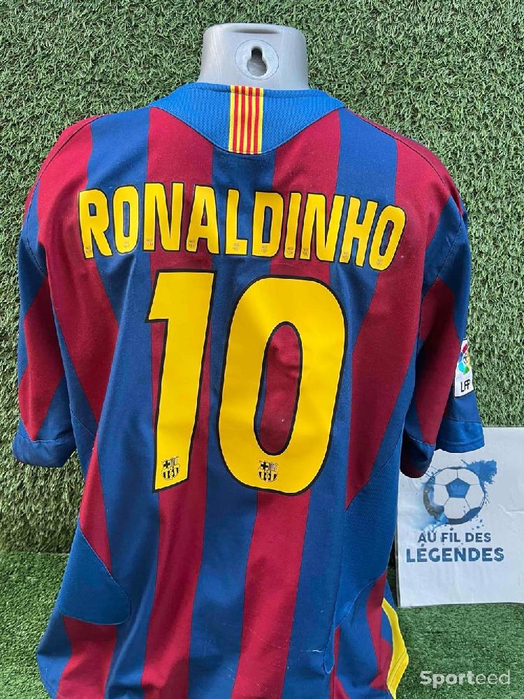 Football - Maillot Ronaldinho Barcelone  - photo 1