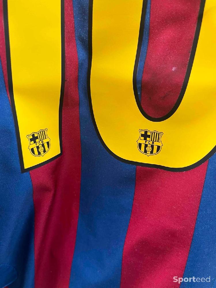 Football - Maillot Ronaldinho Barcelone  - photo 3