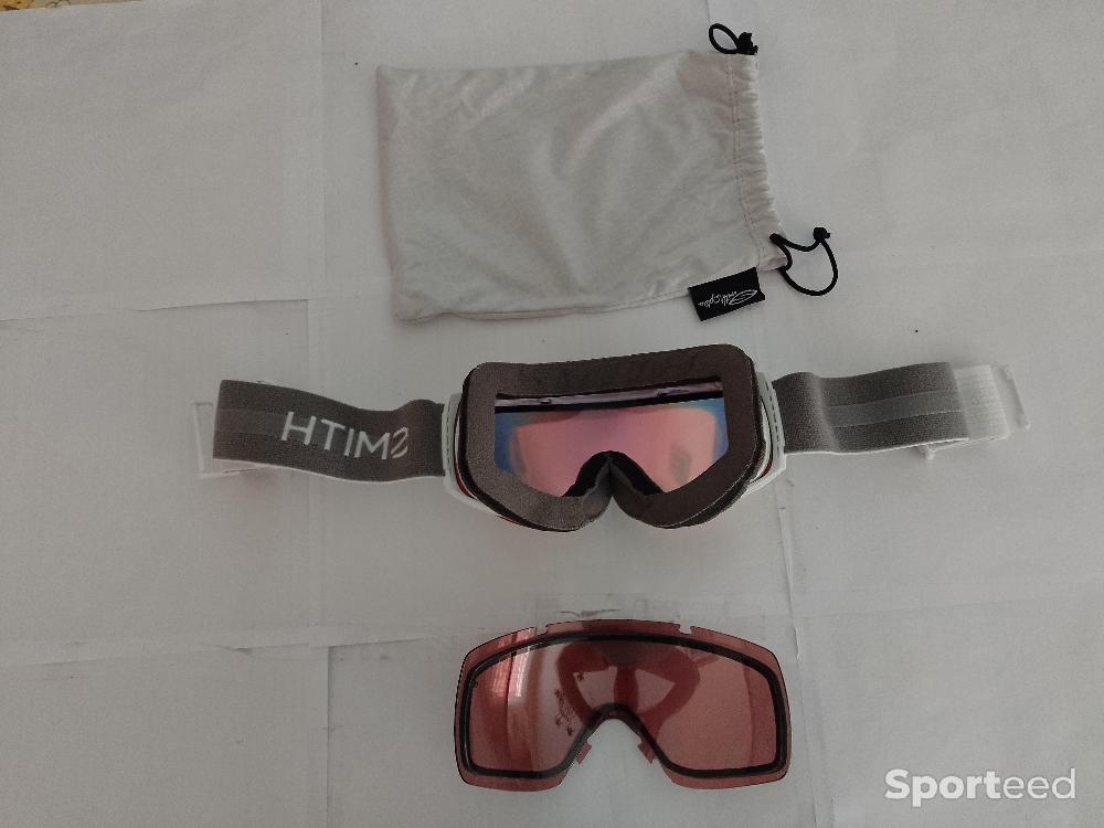 Snowboard - MASQUE DE SNOW/SKI + VERRE DE RECHANGE SMITH OPTICS - photo 2