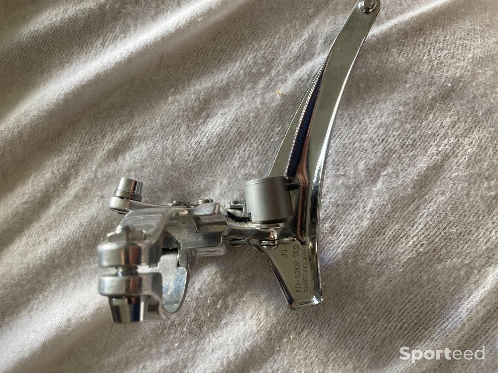 Vélo route - Dérailleur avant shimano 600 a collier  - photo 2