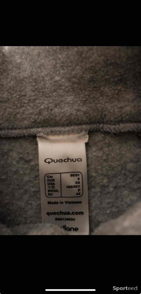 Ski alpin - Polaire grise taille S Quechua tbe - photo 2