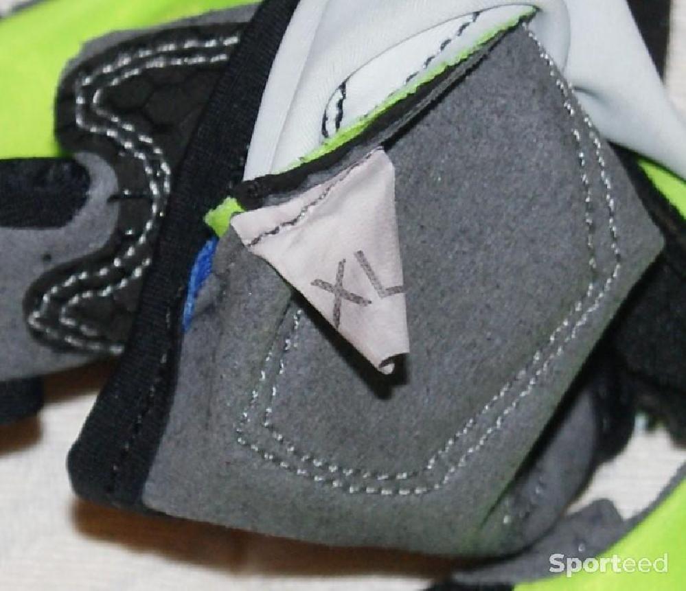 Vélo route - Gants courts de vélo - team 'TINKOFF' - xl - verts et noirs - photo 3