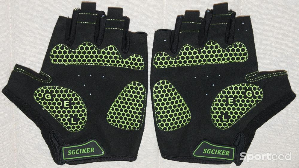 Vélo route - Gants courts de vélo - homme - team 'EUSKADI - xl - noir/vert - photo 2