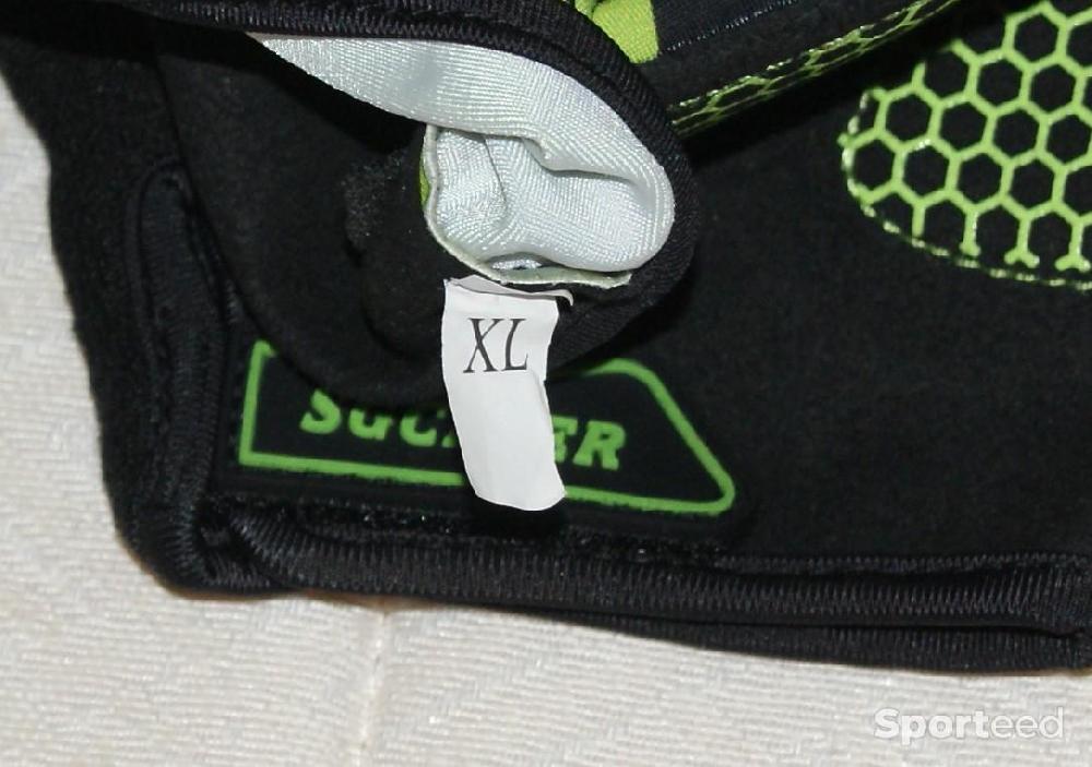 Vélo route - Gants courts de vélo - homme - team 'EUSKADI - xl - noir/vert - photo 3