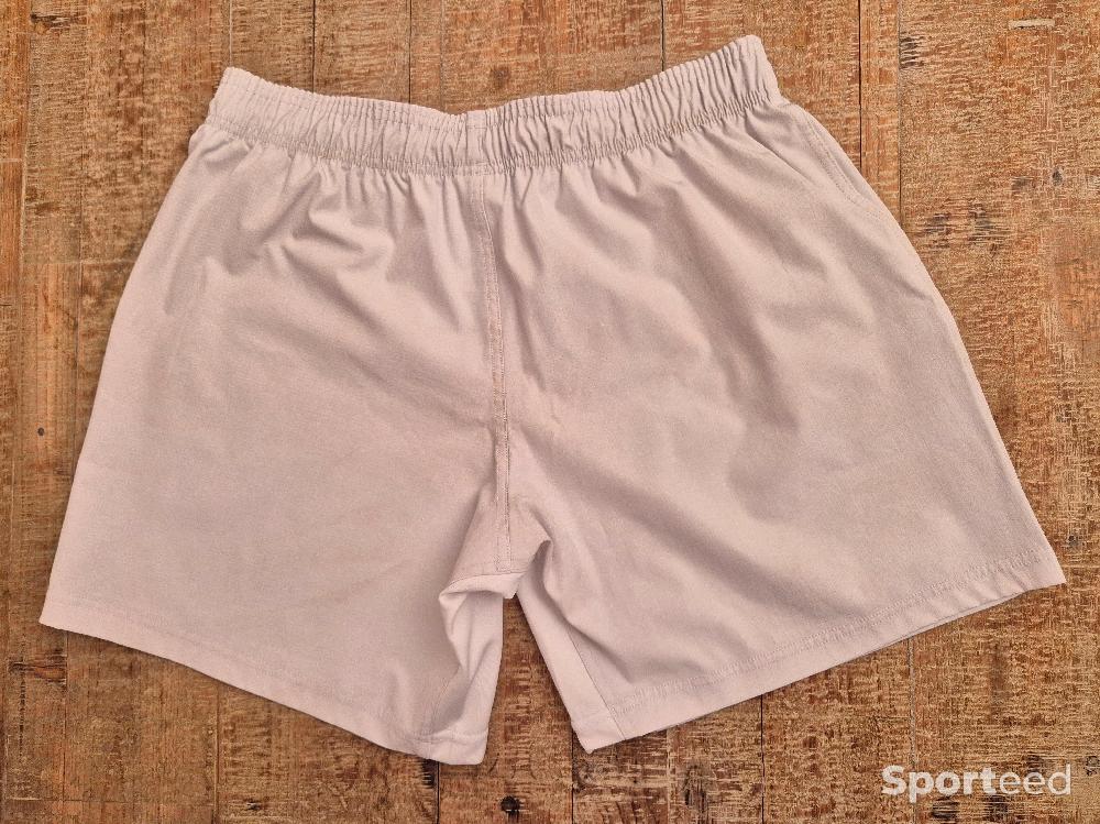 Rugby - Short Rugby Blanc Domicile XV de France Adidas 2024/2025 - photo 4
